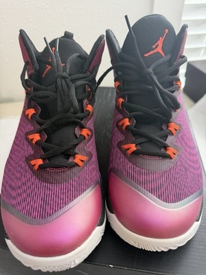 Jordan Super Fly 3 Mens Shoes 684933 625 Pink Orange Black Sz 10