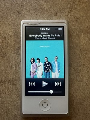 ipod nano 第7世代　A1446 シルバー Apple iPod Nano 7th Generation 16 GB [Silver] Model: A1446 | eBay