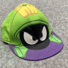 VTG Looney Tunes Marvin The Martian Cartoon SnapBack Hat Cap Cartoon