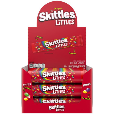 Original Littles Chewy Candy, Share Size, 1.9 Oz Tube (Pack of 24)