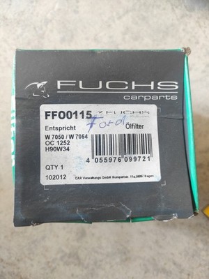 Fuchs Ölfilter H90W34