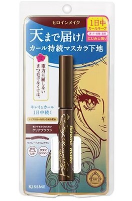 Heroine Make SP Curl Keep Mascara Base WP 02 Clear Brown Mascara Primer kiss me