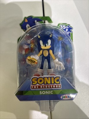 Sonic The Hedgehog Sonic With Chili Dog 35th Anniversary 2.5  Inch Jakks Pacific