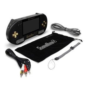 Hyperkin SupaBoy Blackgold Portable Pocket Console for Super NES/Super Famicom