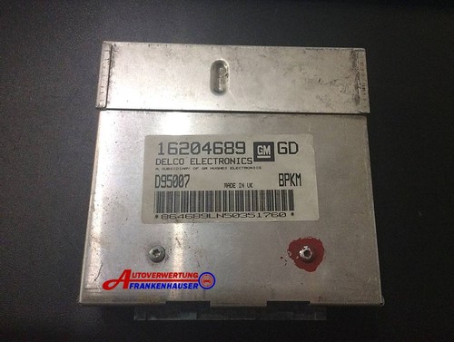Opel Corsa B Motorsteuergerät 16204689-GD D95007 BPKM