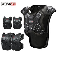 Motorrad Protektoren Set Knie Ellbogen Motocross Racing Gelenksch&uuml;tzer Erwachsen