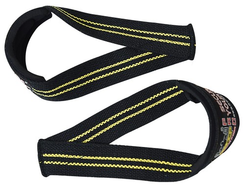 Triangle Quick Lifting Wrist Straps Weightlifting Heavy Duty Neoprene Padded 1 & - Picture 2 of 10