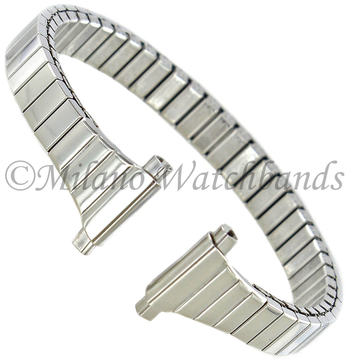 11-14mm Speidel Shiny Stainless Steel Twist-O-Flex Ladies