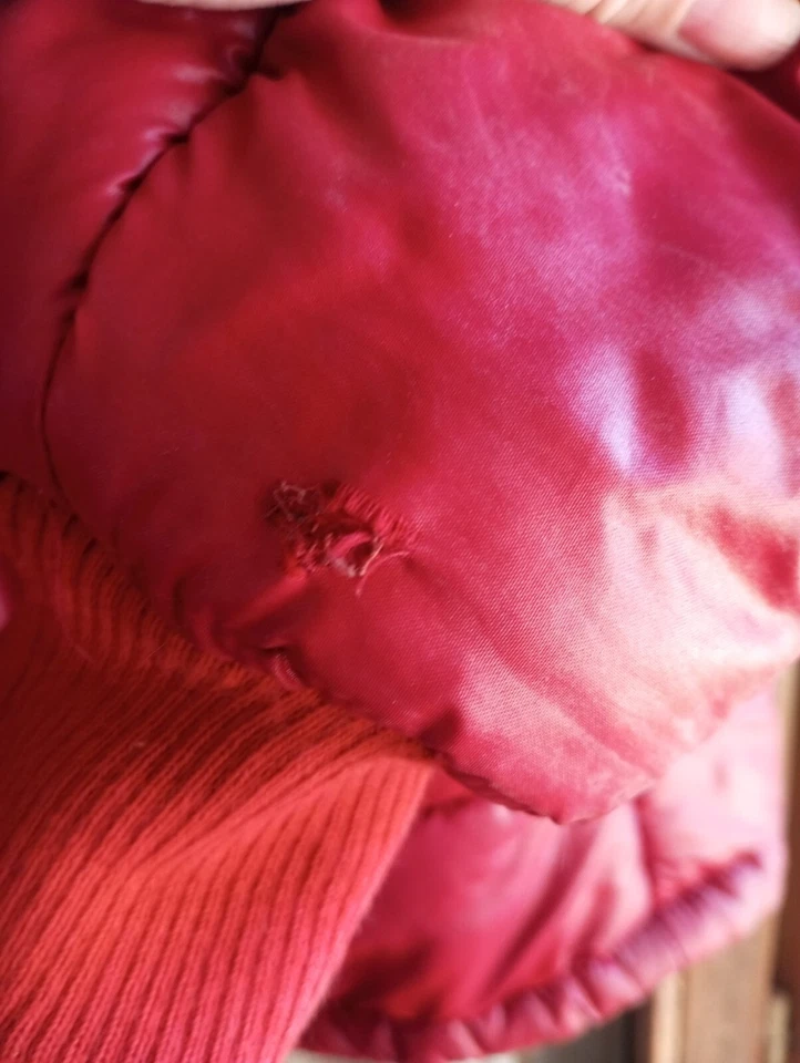 Doudoune Dudley Rouge pour homme Vintage Made in France 🇫🇷 - Photo 4/4