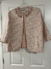 Alfred Dunner Womens Blazer Size 12p