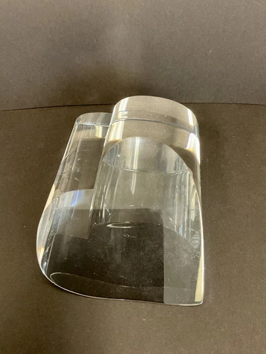 STEUBEN Art Glass HEART Crystal Paperweight - No box