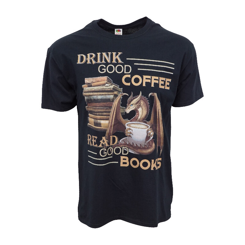 ПЕЙТЕ ХОРОШИЙ КОФЕ ЧИТАЙТЕ ХОРОШИЕ КНИГИ МУЖСКАЯ ФУТБОЛКА 2190₽