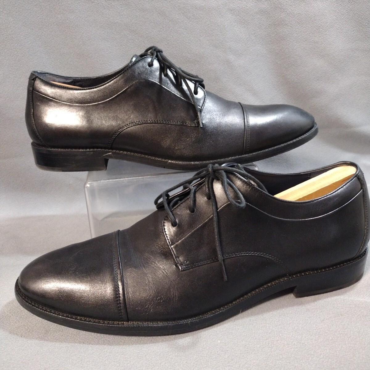 Cole Haan Grand 360 $160 Men\'s Cap Toe Dress Shoes Size 10 M Leather Black Cole Haan Mens Shoes 10 Black Grand 360 Cap Toe Leather Lace  main image 3