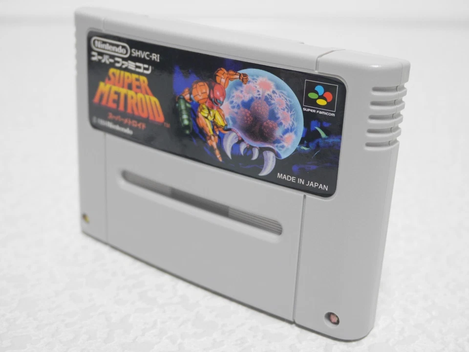 Nintendo Super Metroid Super Famicom SFC SNEC Tested from Japan - Image 3 of 4