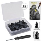 <!--F#f_0-->61X Car Tubeless Vacuum Tyre Puncture Repair Kit Screw Nails Tire Patch Plug Fix<!--F/-->