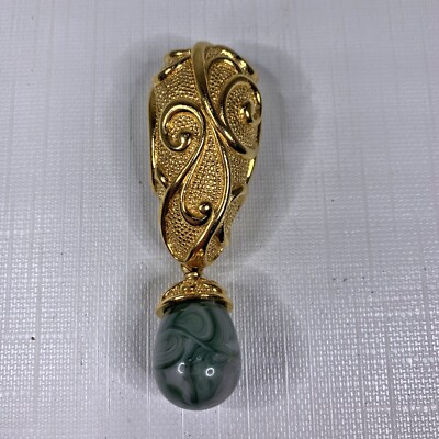 Jose Barrera Avon Womens Venetian Mist Collection Brooch Pin 1990s Vintage