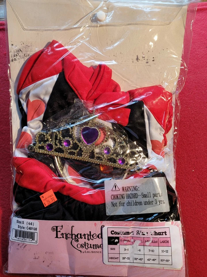  Girls Leg Avenue Queen Halloween Costume Size 4-6  - Image 4 of 4