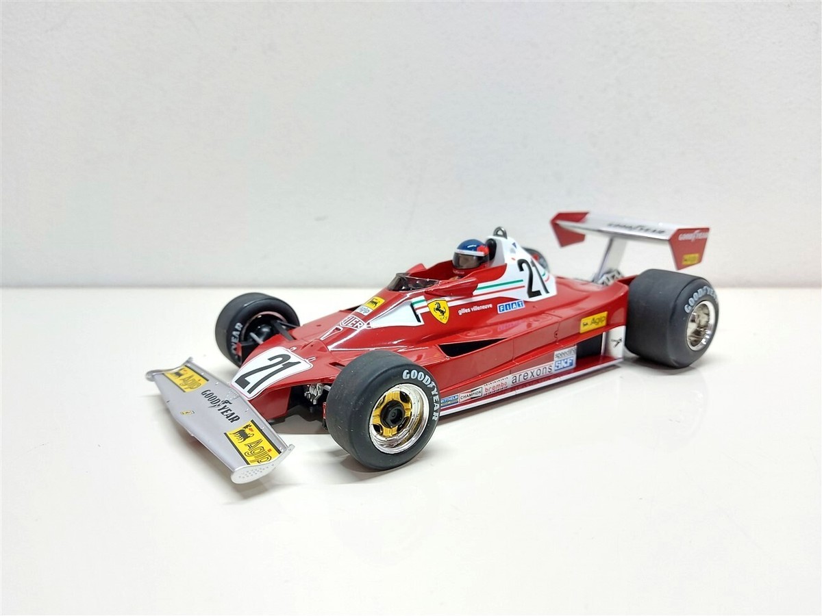FERRARI 312 T2 B Formula 1 GP Canada 1977 #21 G. Villeneuve - 1/18 