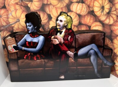 Beetlejuice Movie Dead Reception Room 3D Wall Hang Desk Shelf Plaque WB NEW