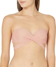 Luli Fama Cosita Buena FAMA Multiway Underwire Bandeau Bikini Top Large L NEW
