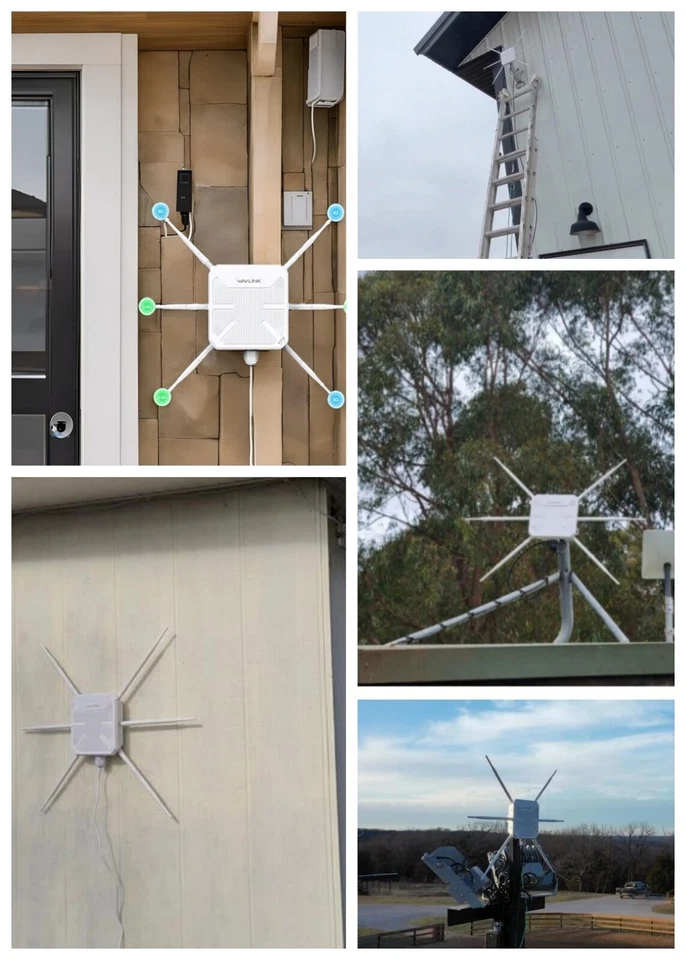 Long Range AX3000 WiFi 6 Mesh Range Extender Outdoor Dual Band WiFi Repeater - Image 4 of 4