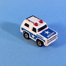 Majorette Micro Sonic Flashers Sheriff Truck Keep
