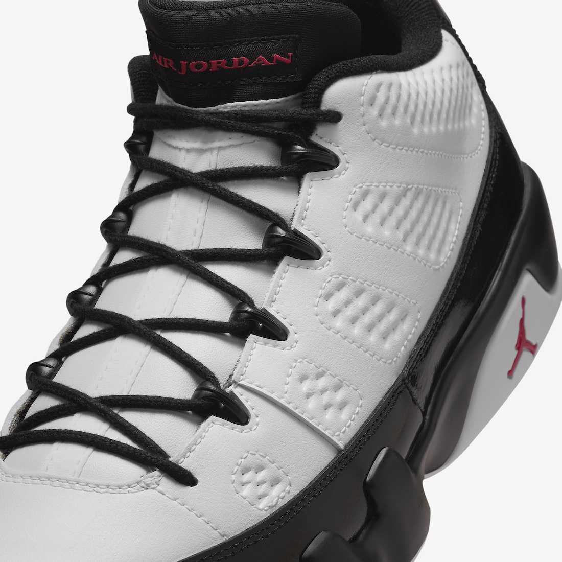 FJ5934-100 Nike Air Jordan 9 Golf White Black True Red