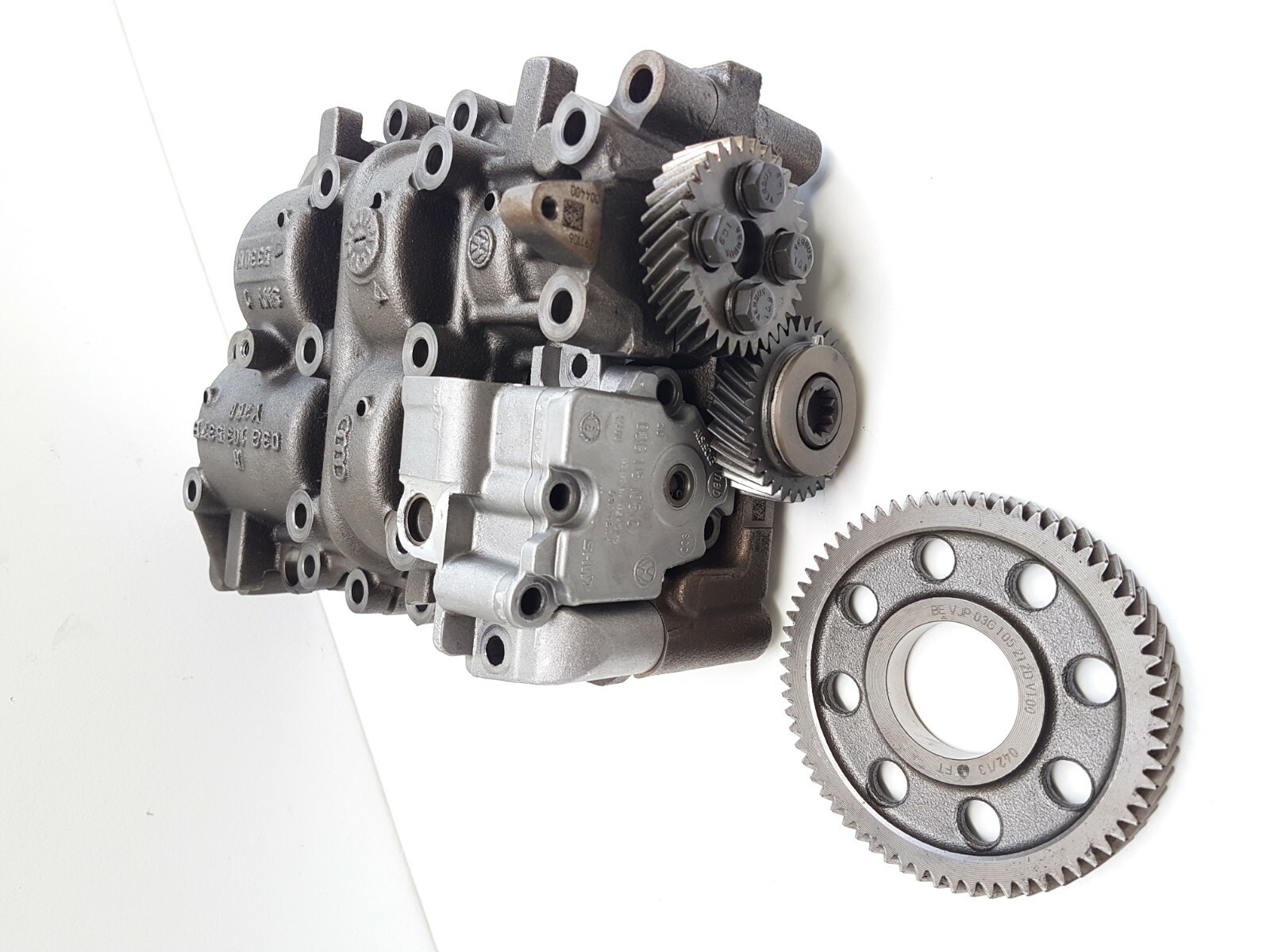 Audi A4 2.0 TDi Oil Pump Gear Recondition Conversion Upgrade 03G103537B