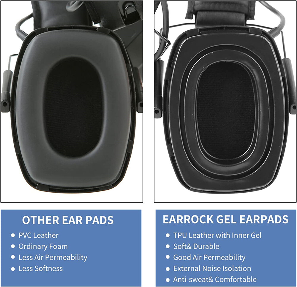 Honeywell Earmuff Sponge Covers Replacement Headphone Ear Protection Pads