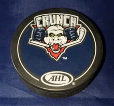 SYRACUSE CRUNCH  OFFICIAL HOCKEY PUCK MADE In SLOVAKIA  AHL INGLASCO LICENSED 