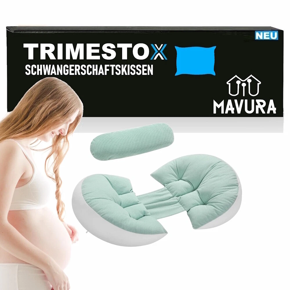 Trimestox Pregnancy Pillow Nursing Pillow U-Shaped Body Support Pillow
Opens in a new window or tab