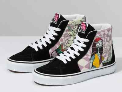 VANS Sk8 (Disney Sally The Nightmare Before Christmas Men's Skate Shoes Size 12