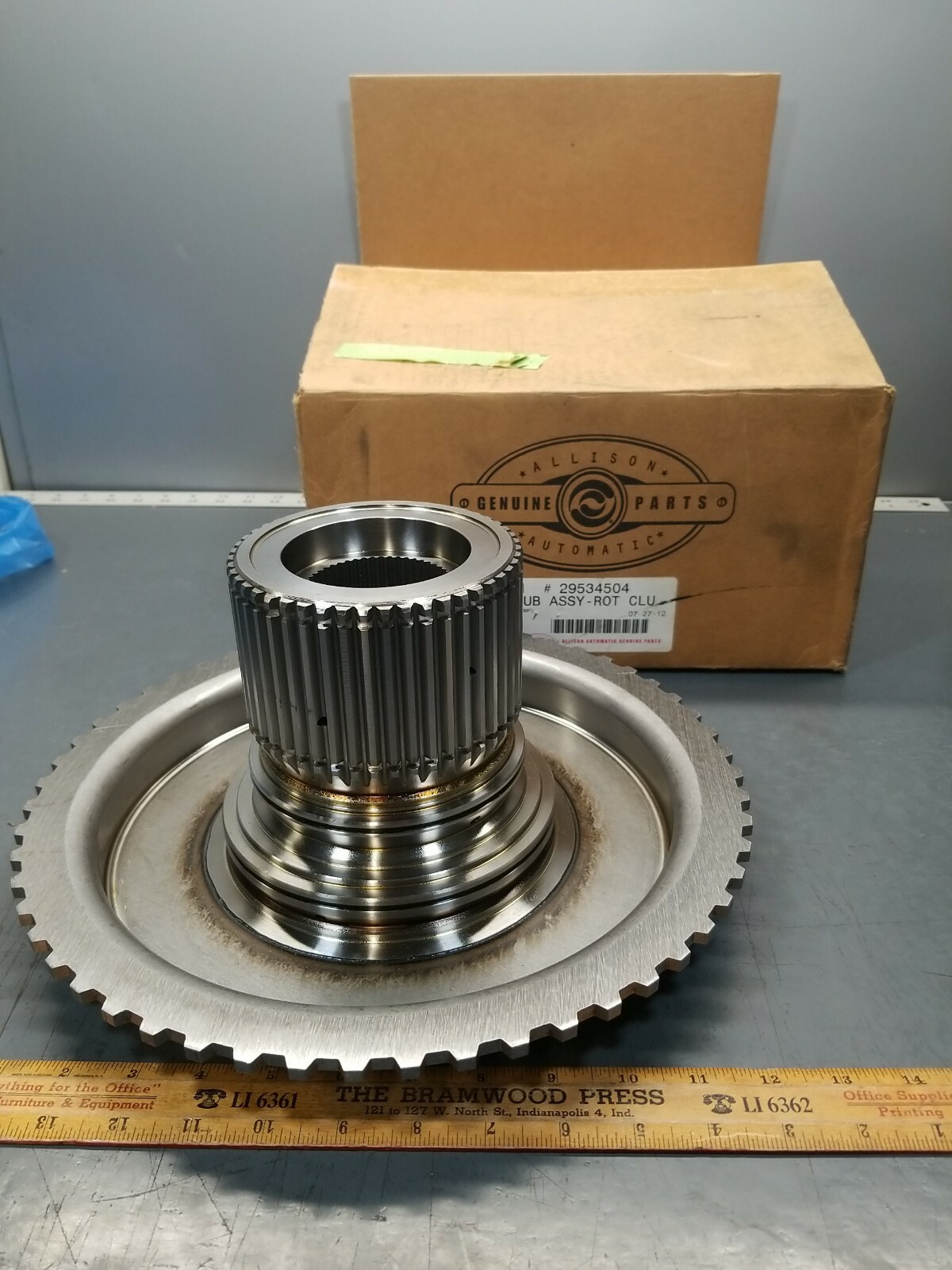 NOS Genuine Allison Transmission 29534504 Hub Assembly, Rotating Clutch