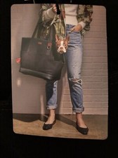 Reddy Canvas Dog Tote Carrier HEAVY DUTY with Built In Poop Bag Compartment NWT