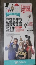 RETRAK HOLIDAY PHOTO BOOTH KIT WITH THE ORIGINAL SELFIE STICK KIT STAND 2016