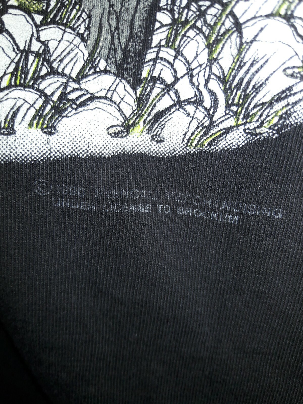 Pushead Vintage Shirt : Vintage 1990 Aerosmith Pushead Tour Shirt Brockum