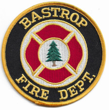 Bastrop  Fire Dept., Texas (4" round size) fire patch