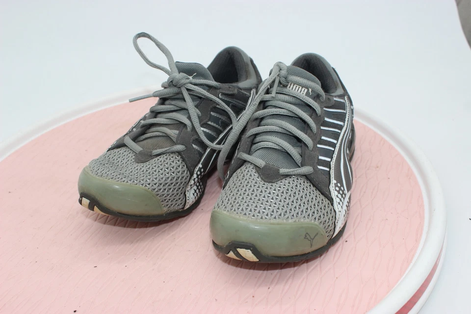 Zapatos de entrenamiento para correr PUMA 10 CELL 1.0 para mujer gris plata EE. UU. para mujer talla 6 Foto 2 de 4