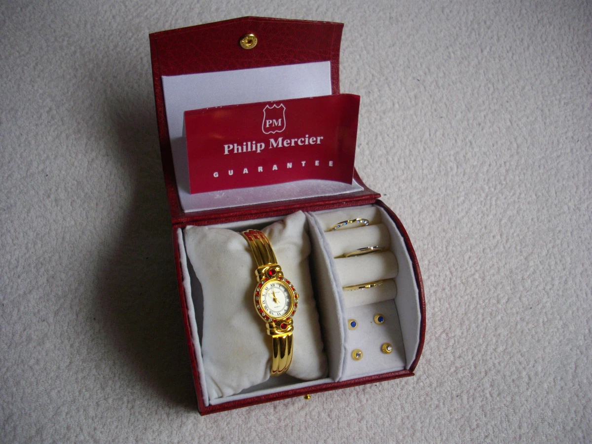Philip mercier ladies watch and bracelet set top