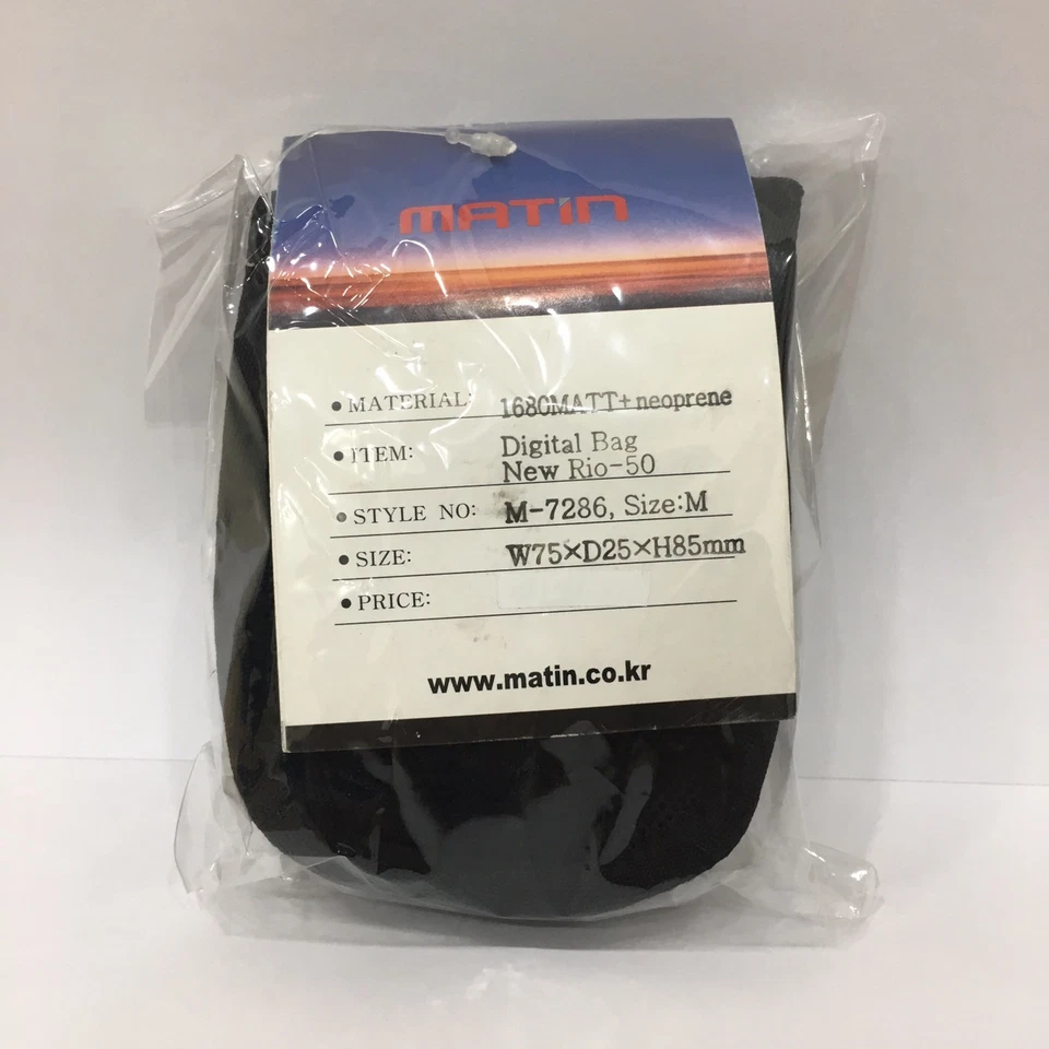 MATIN Digital SLR Camera Bag Body Comapct Neoprene Case Cover Pouch Bag + Strap - Image 4 of 4