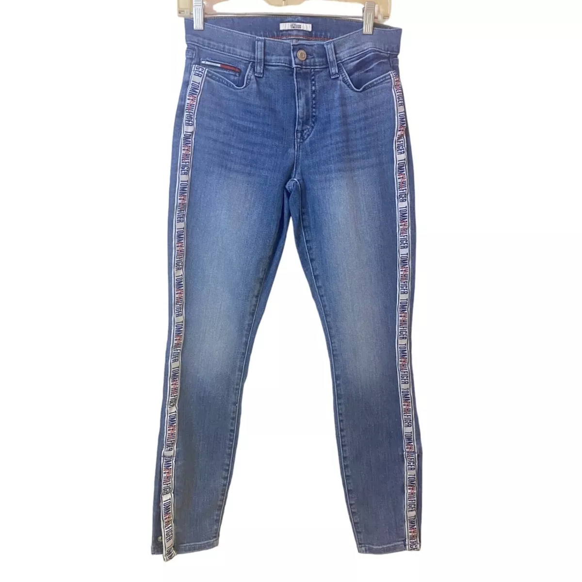 Tommy Hilfiger Denim Skinny Moulante Side Stripe Logo Jeans petite 4