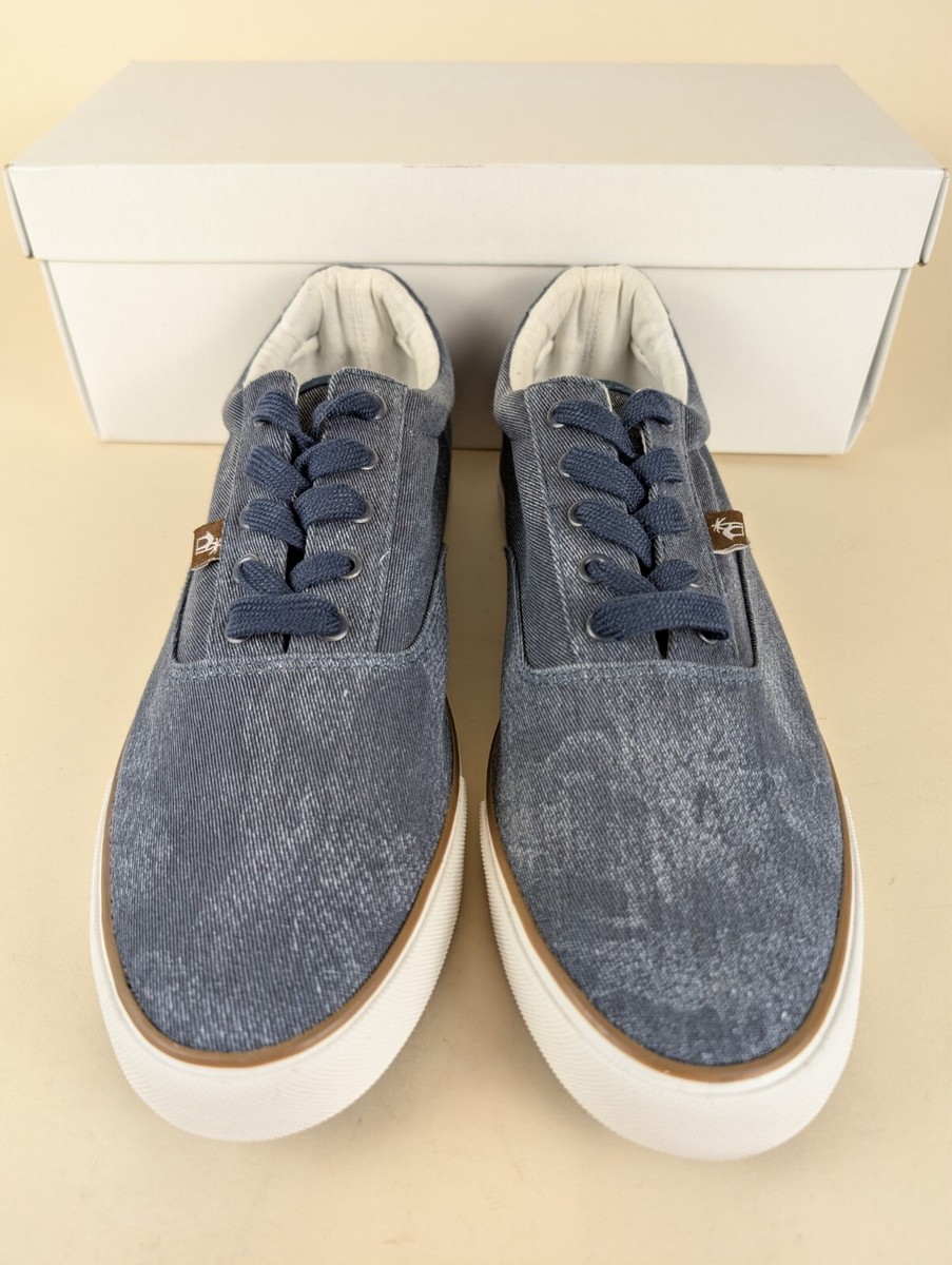 Caribbean Joe Shoes Mens 13 Rica Canvas Lace Up Sneakers