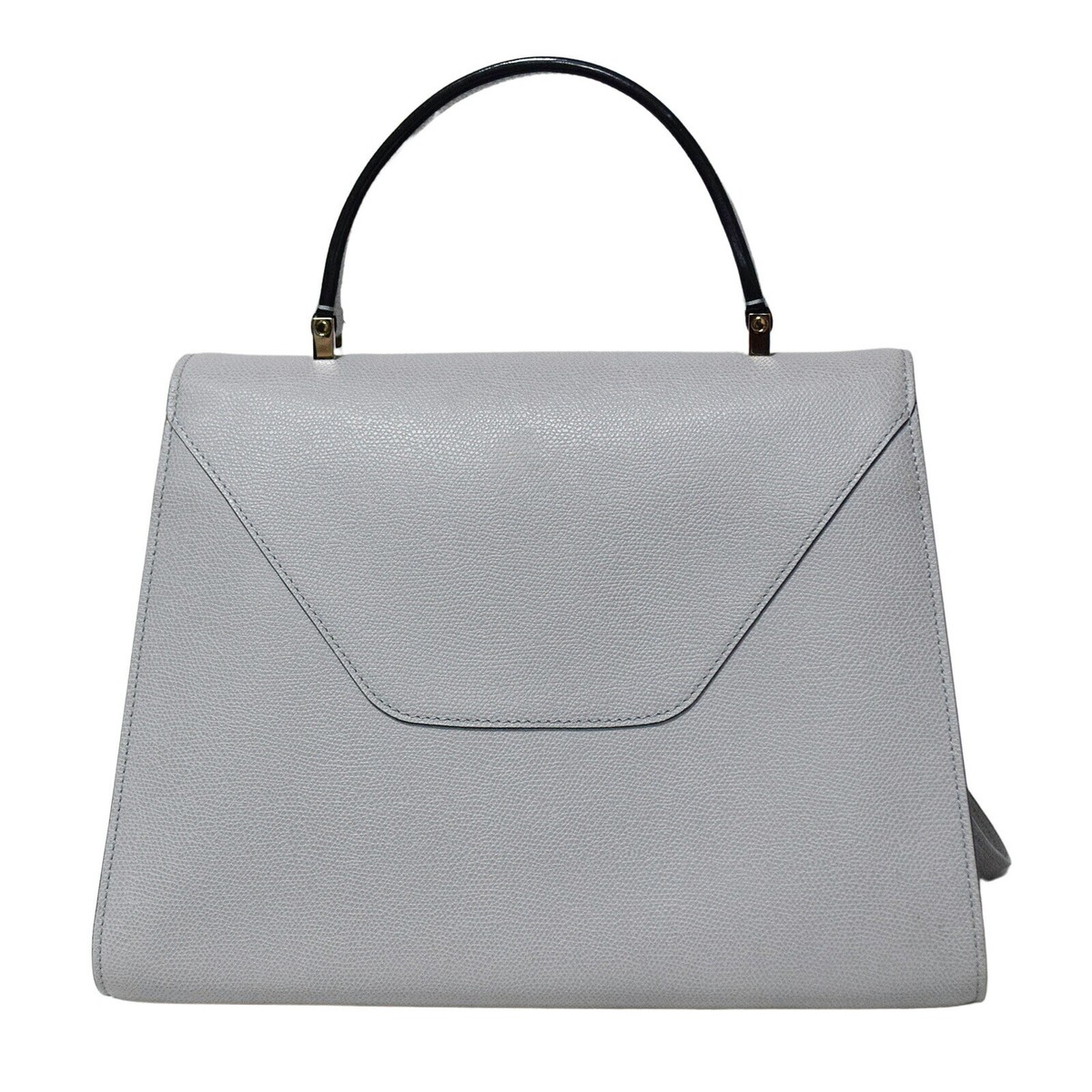 Valextra 正規品/関税送料込み ISIDE MEDIUM Shoulder bag Women's Green Grained Leather Top handle bag | Valextra Iside