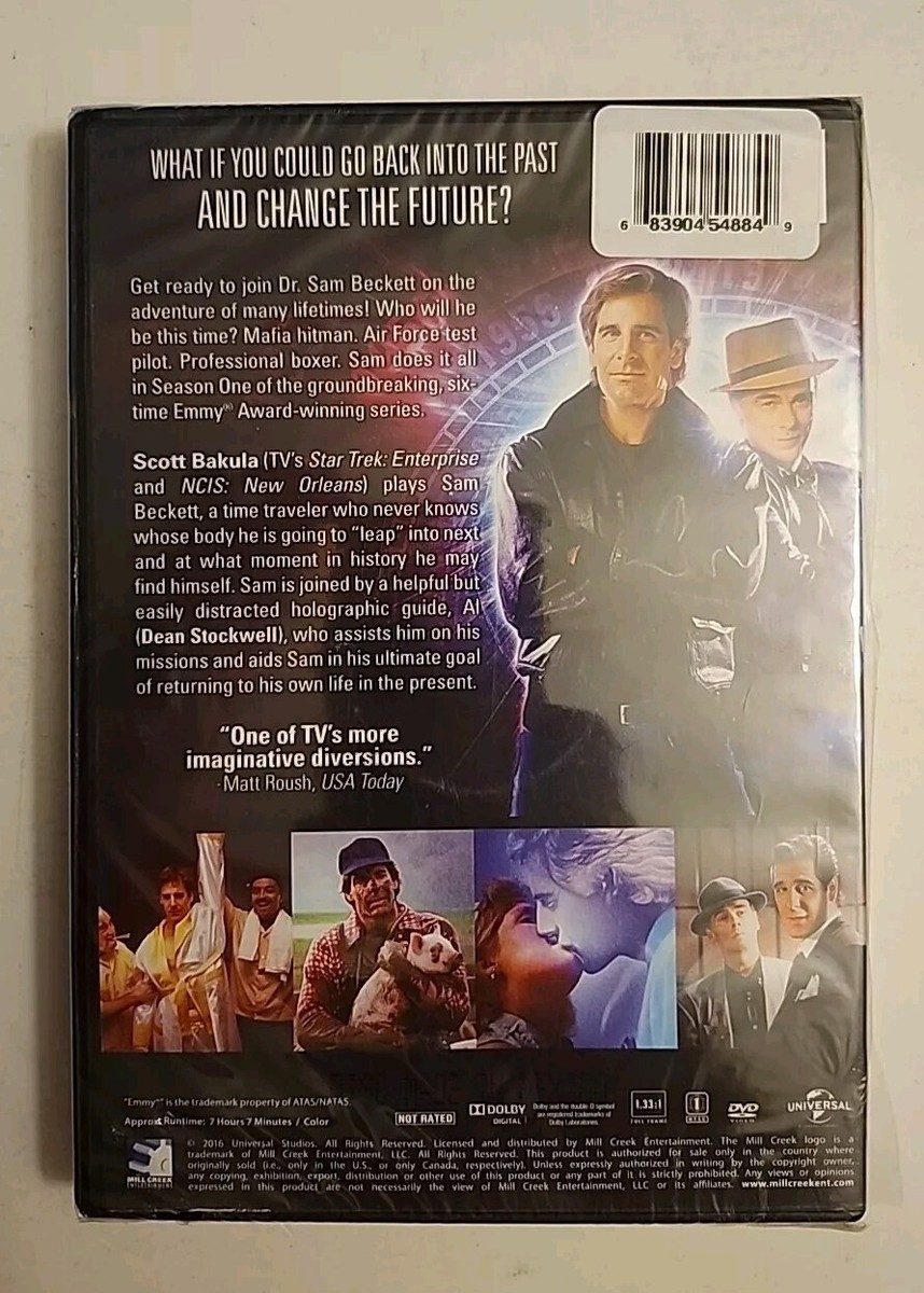 NEW Quantum Leap one the Complete first Season 1 tv show DVD Scott