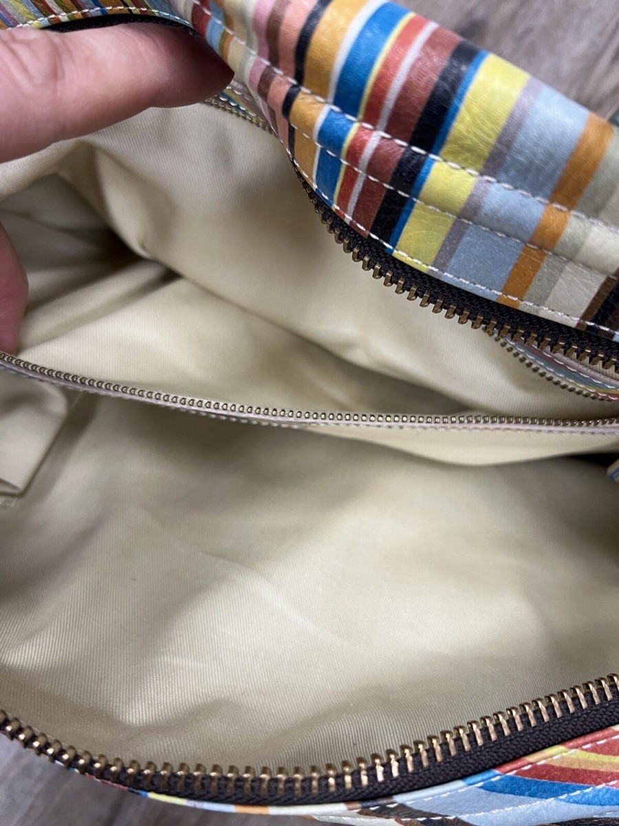 Paul Smith Multicolor Leather Swirl Shoulder Bag large | eBay