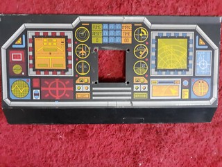 LOCK-ON Arcade Game Original CONTROL PANEL 1986 Nihon Bussan / AV Japan 