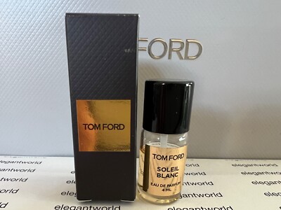 TOM FORD Soleil Blanc Eau de Parfum, Deluxe Mini 4ml SPLASH Travel NEW-AUTHENTIC