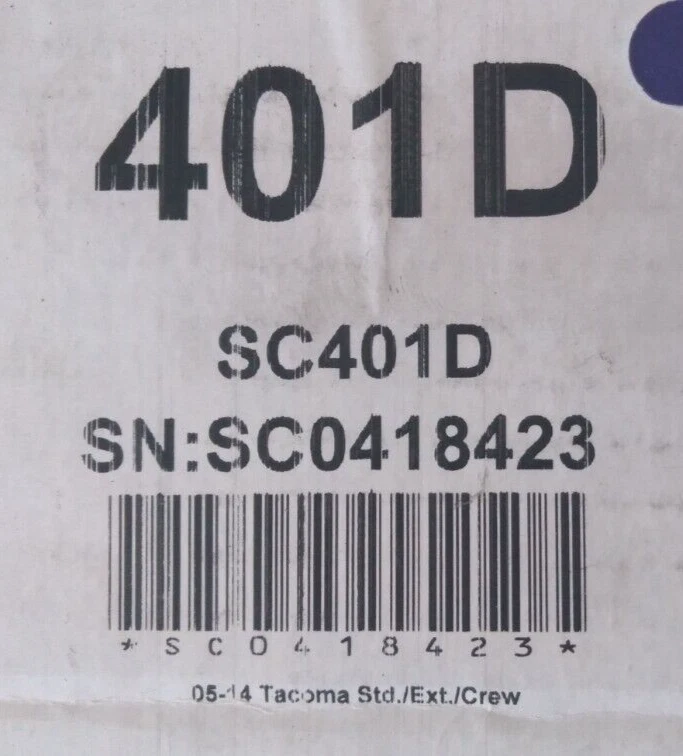 Undercover Driver & Passenger Side Swing Case Box for 2005-2022 Toyota Tacoma - Imagem 3 de 4