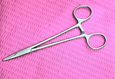 PREMIUM WEBSTER NEEDLE HOLDER SMOOTH 5" SURGICAL VETERINARY BEVELED EDGE -A+QLTY