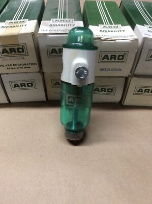 ARO 26121-000 AIR LINE FILTER Vintage ASSEMBLY 1/4  Bryan Ohio INV-JD-H-38